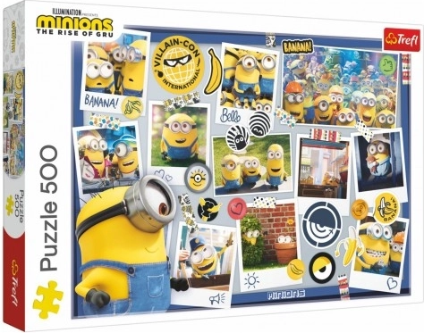 Puzzle Minioni Luda zbirka fotografija 500 dijelova