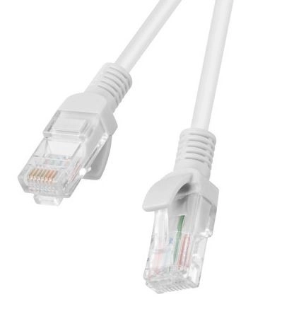 Patchcord kat.5E 50m sivi