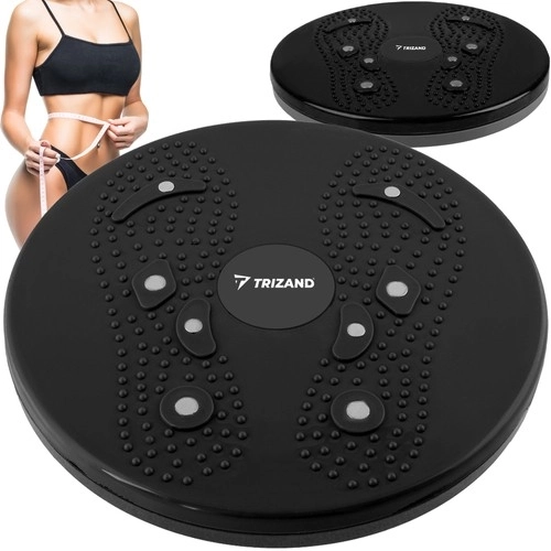 Trizand 4849 Rotacijski disk Twister - magnet crna