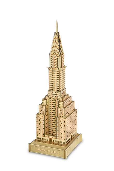 Woodcraft Drvene 3D puzzle Chrysler Building