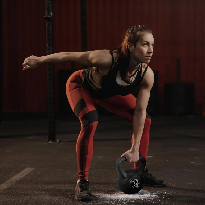 Kettlebell za vježbanje crna - 12kg