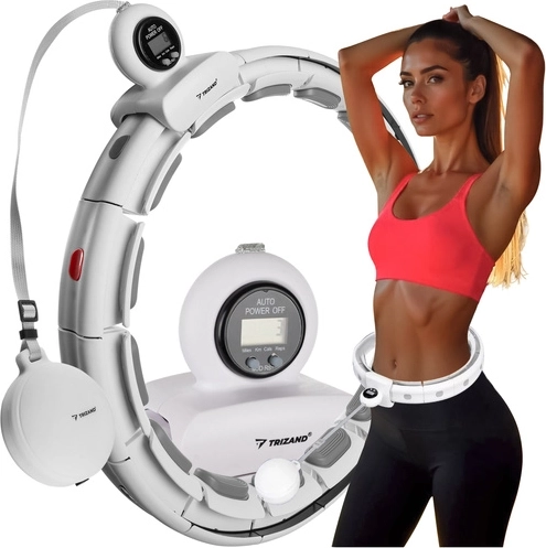 Pametni fitness hula hoop s utezima i brojačem TRIZAND