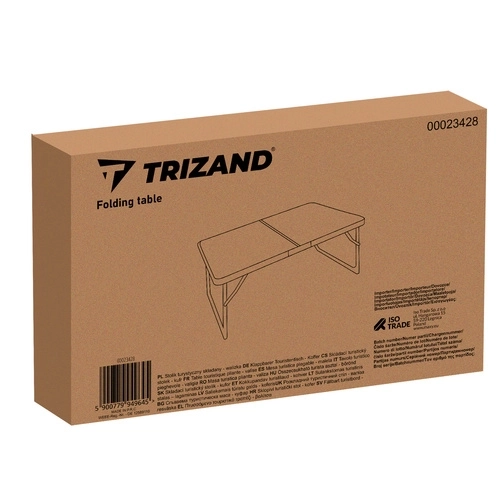 Sklopivi turistički stolić TRIZAND