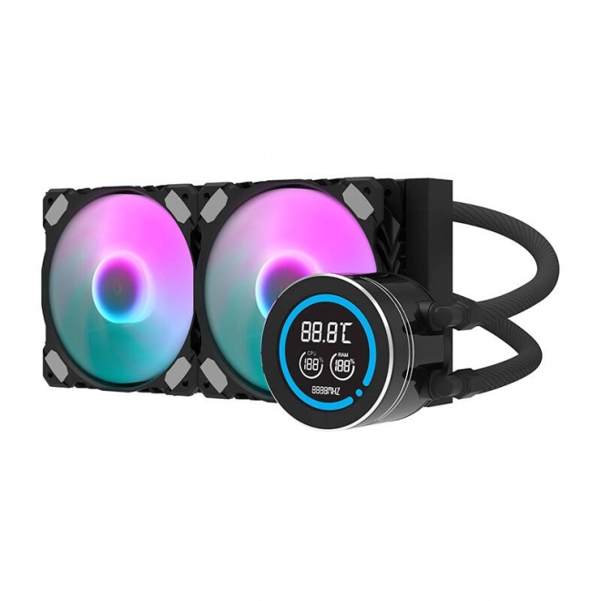 Vodeni hladnjak Darkflash DN-D240 crni