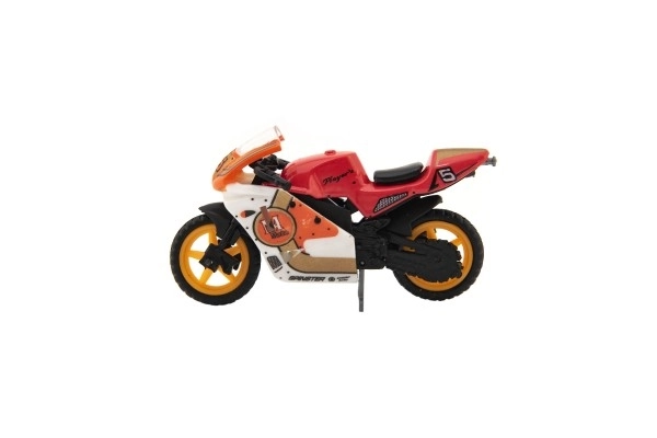 Trkaći motor metal/plastika 8cm slobodni hod mix vrsta na kartici