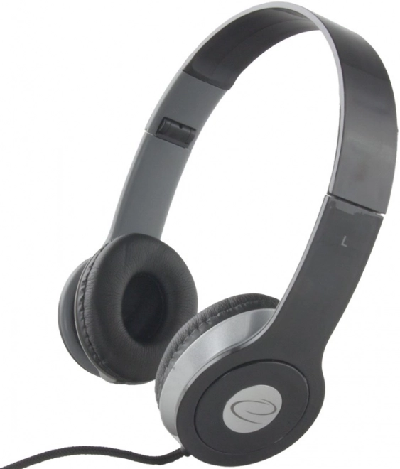 Stereo audio slušalice Techno crne