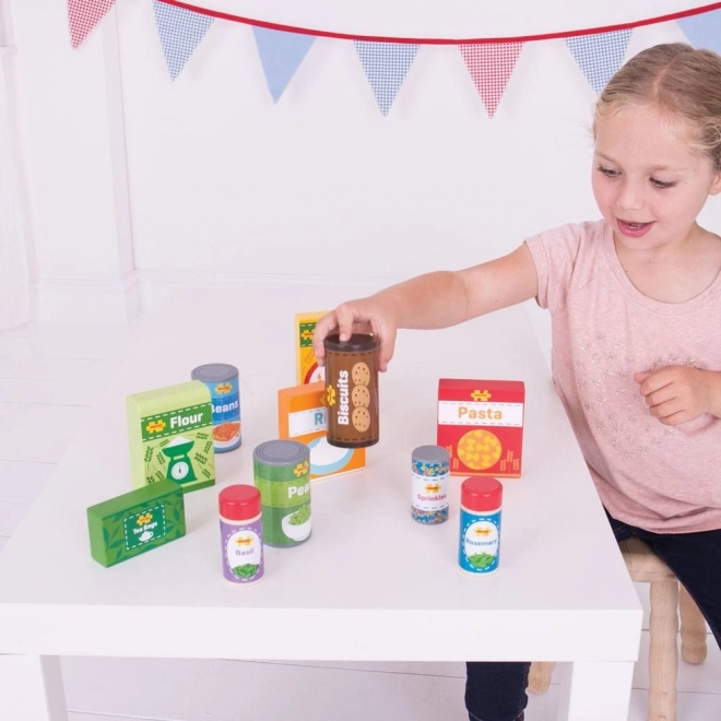 Bigjigs Toys Set trajnih namirnica
