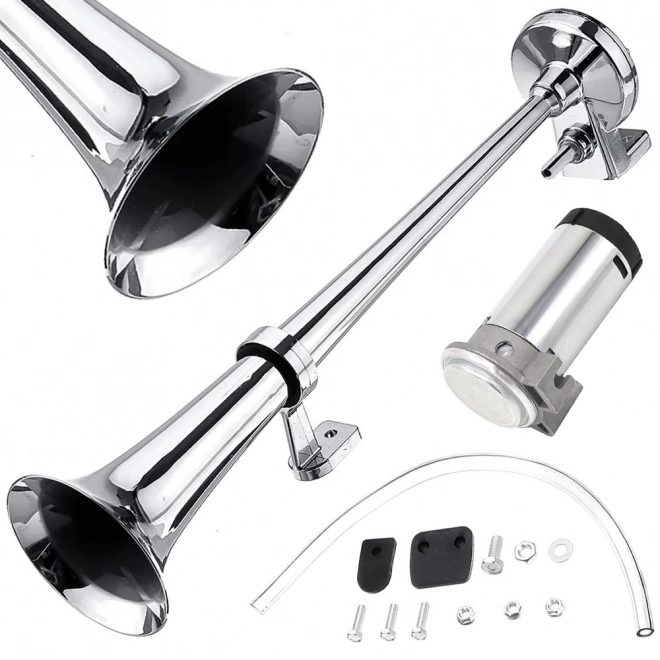 Pneumatska truba Chrome s kompresorom 12V