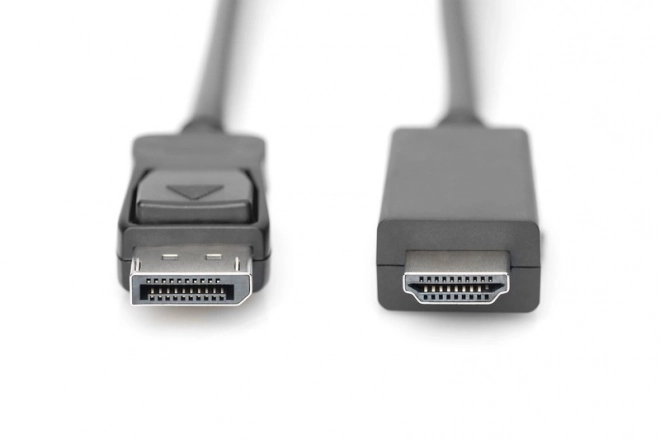 Adapter kabel DisplayPort 1.2 s priključnim konektorom 4K 60Hz UHD Tip DP/HDMI A M/M crni – 2 m