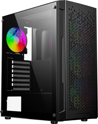 gaming kućište Fornax 400X s kaljenim staklom i ARGB ventilatorima