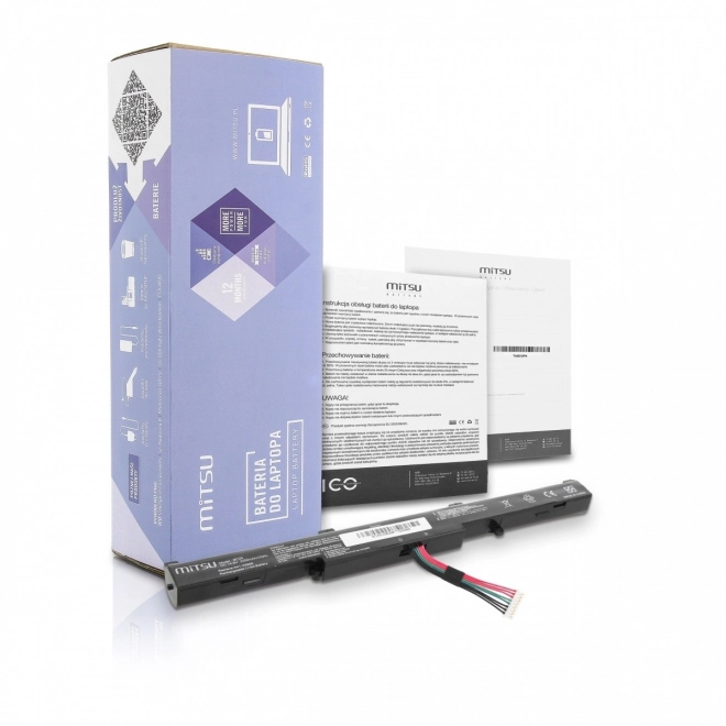 baterija za Asus A550E, K550E 2200 mAh (33 Wh) 14.4 - 14.8 V