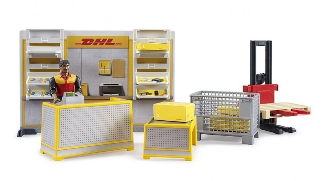 Bruder BWORLD Dostavna slu7eba DHL s dodatnom opremom