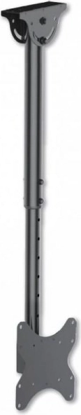 Stropni nosač za LCD/LED 23-42 inča, 50 kg, podesiv, crni