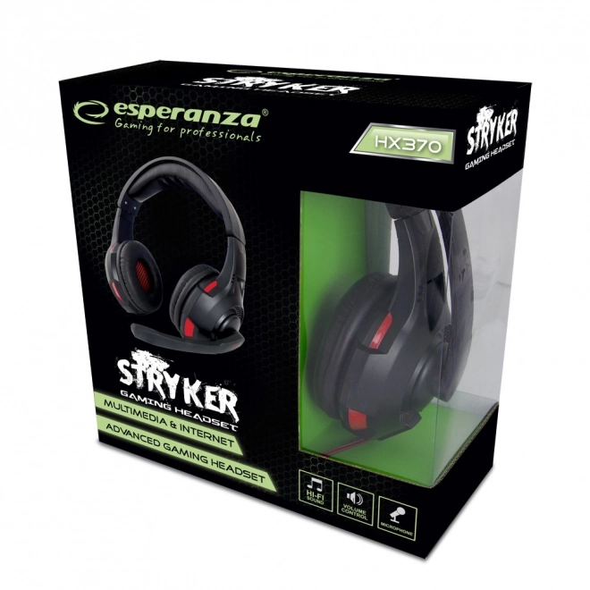 Gaming slušalice s mikrofonom STRYKER