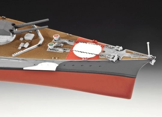 Plastični model ratnog broda Bismarck