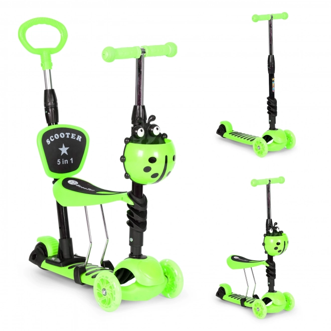Trokolica balansirajući romobil Bubamara 5 u 1 LED