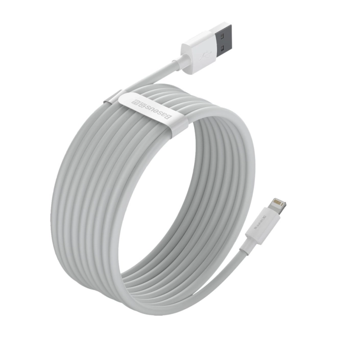 Set podatkovnih kabela USB na Lightning Baseus Simple Wisdom