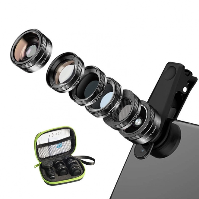 Univerzalni set mobilnih objektiva 6 u 1 Apexel