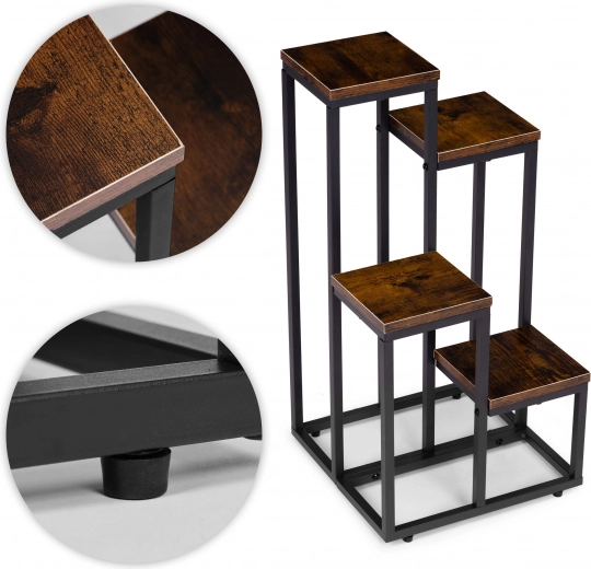 Izdržljiv čelik i površina s drvenim dekorom