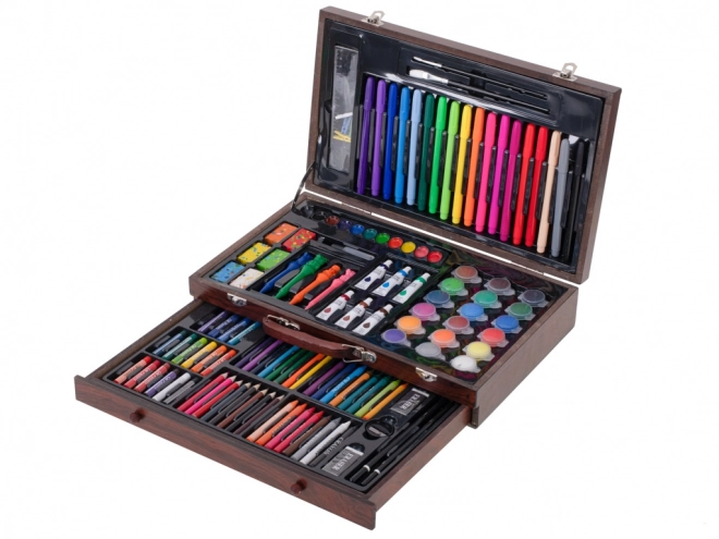 Plastični slikarski set u koferu 123 komada