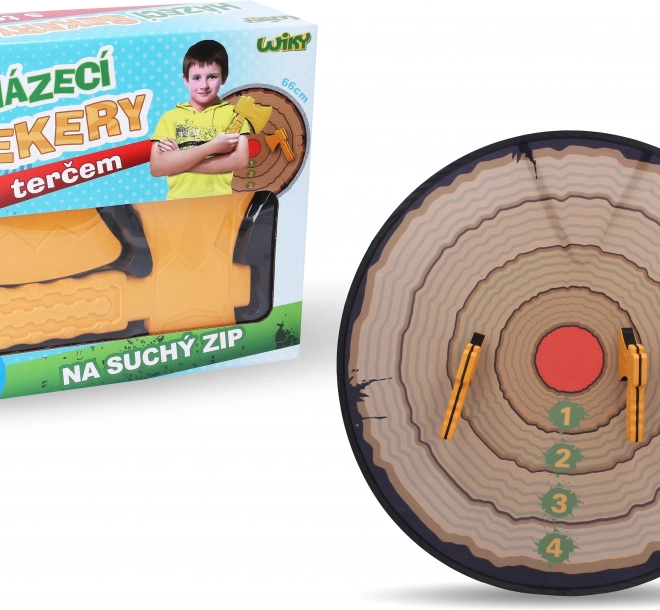 Bacačke sjekire s metom 66 cm