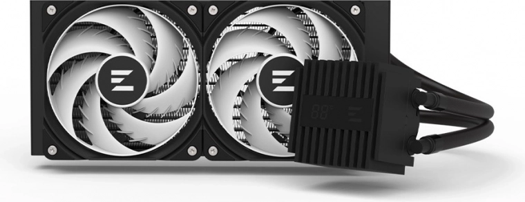 Snažan 240 mm radijator i dvojni ventilatori