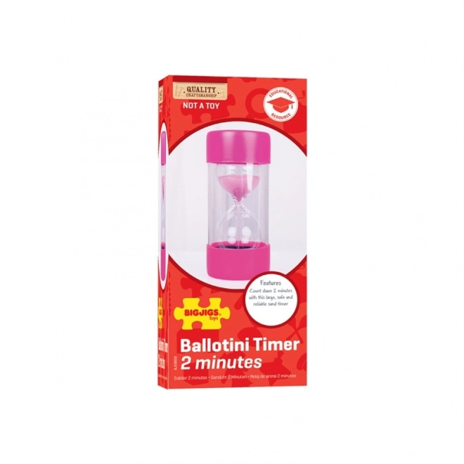 Bigjigs Toys Velika pješčana ura 2 minute