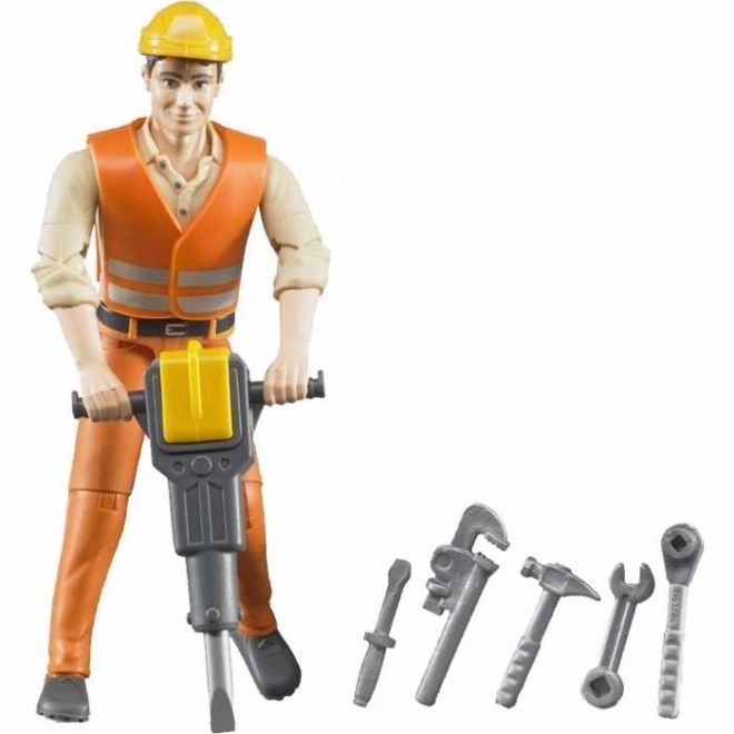 Bruder BWORLD Figura građevinski radnik