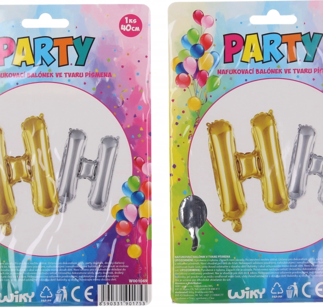 Napunjavajući balon u obliku slova H