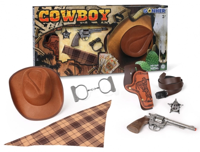 Kaubojski set s šeširom