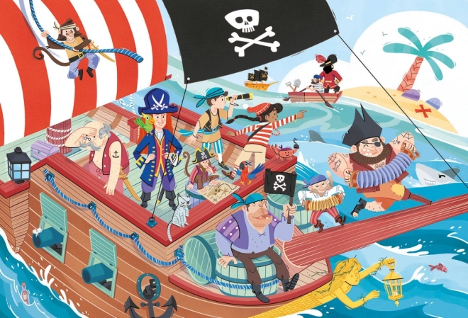 Uzbudljiva piratska tema