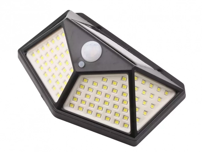 Solarnu svjetiljku s senzorom pokreta i 100 LED