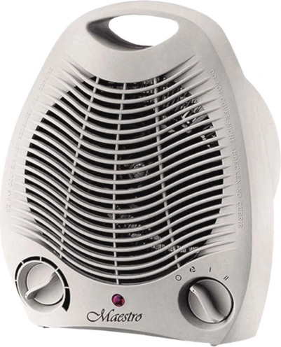 Električni ventilator s toplim zrakom MAESTRO 2000 W, sivi
