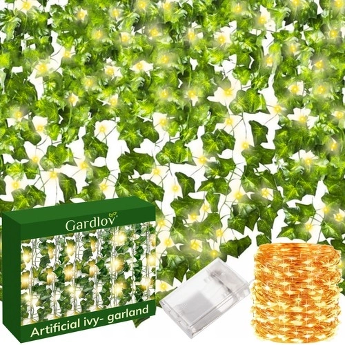 Umjetna bršljanka s LED svjetlima Gardlov