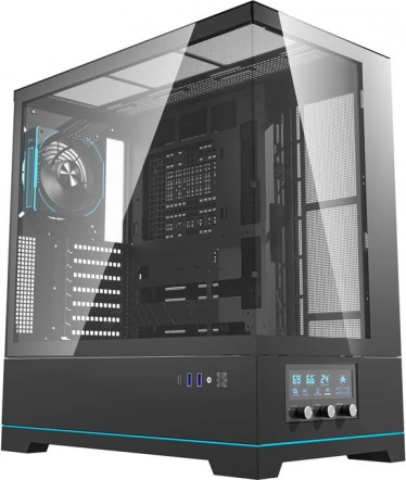 Računalno kućište s ventilatorom Darkflash DY451L PRO (crno)