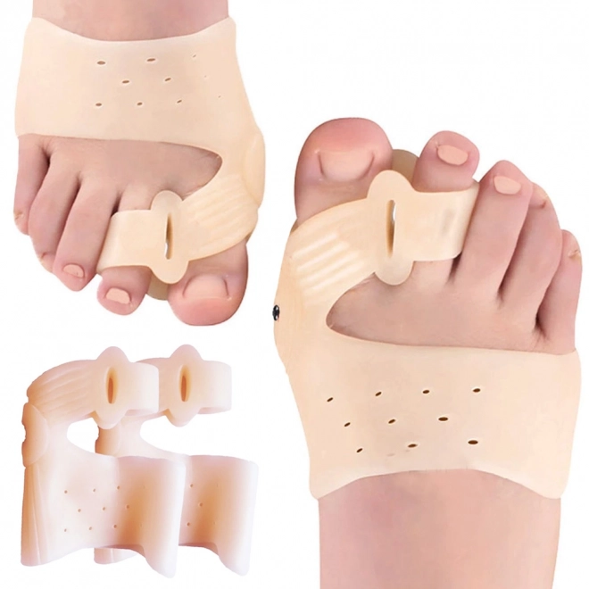 Odvajač prstiju na nogama za haluks valgus s magnetom