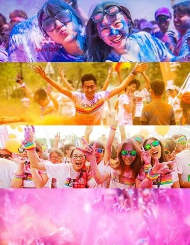 Šareni Holi prah - 6 x 100 g