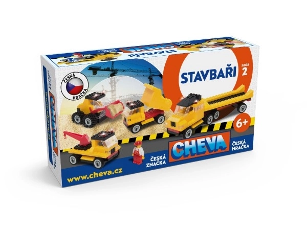 Građevinski set Cheva 2 - Građevinari