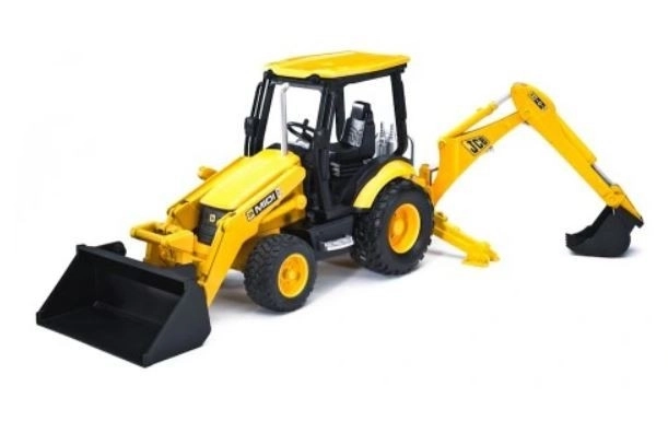 Bruder Traktor JCB MIDI čelni nakladač s bagrom