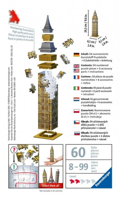 Ravensburger 3D mini puzzle - Big Ben