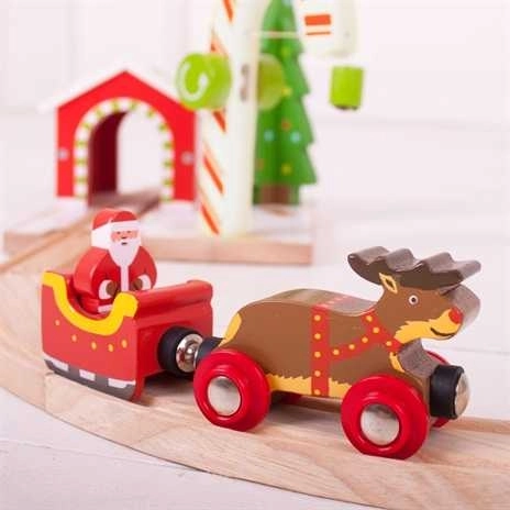 Bigjigs Rail Djed Mrazova spojka + pruga