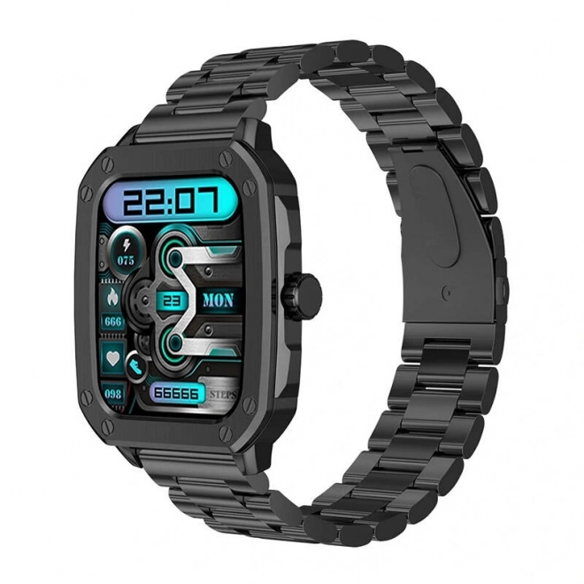 Pametni sat Blitzwolf BW-GTC3 (crna/crna čelik)