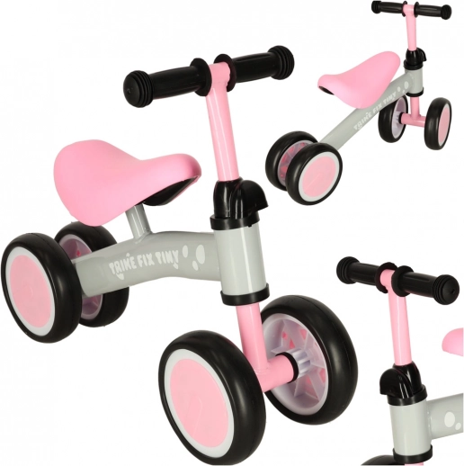Guralica TRIKE FIX TINY za djecu, četverokotačna – Ružičasta