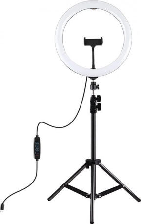Kružna LED rasvjeta PULUZ 30 cm s USB‑C i stalkom