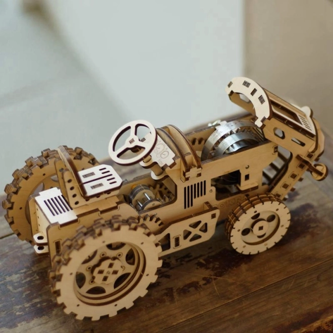 RoboTime 3D drvena mehanička slagalica Traktor