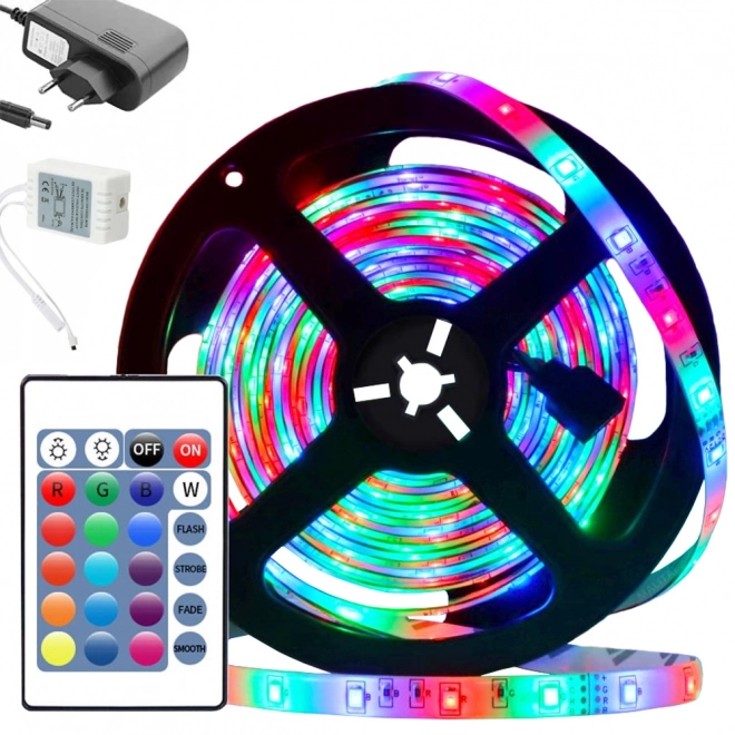 Vodootporna LED traka RGB 4,5 m s daljinskim upravljačem