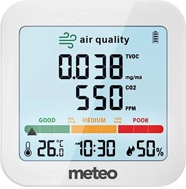 Digitalni monitor kvalitete zraka Meteo SP88A