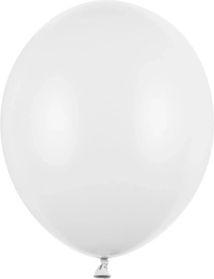 Baloni Strong pastelno bijeli 30 cm, 100 kom