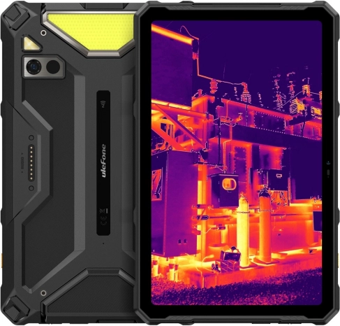 Otporni tablet Ulefone s termalnom kamerom 5G 10,36" 8/256 GB IP69K crni