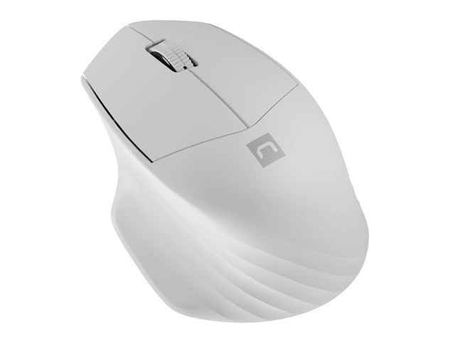 Bežični miš Siskin 2 1600 DPI Bluetooth 5.0 + 2,4GHz – Bijela